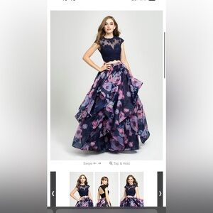 Madison James two piece prom dress
